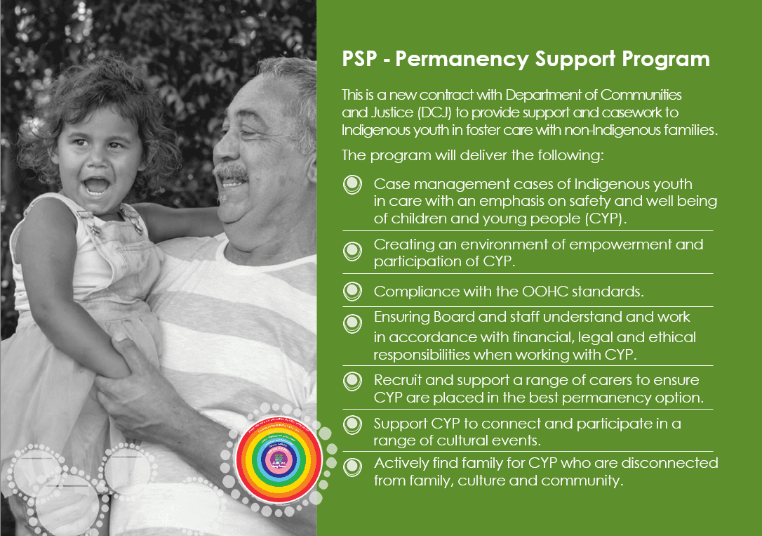 Permanency Support Program - Ungooroo Aboriginal Corporation